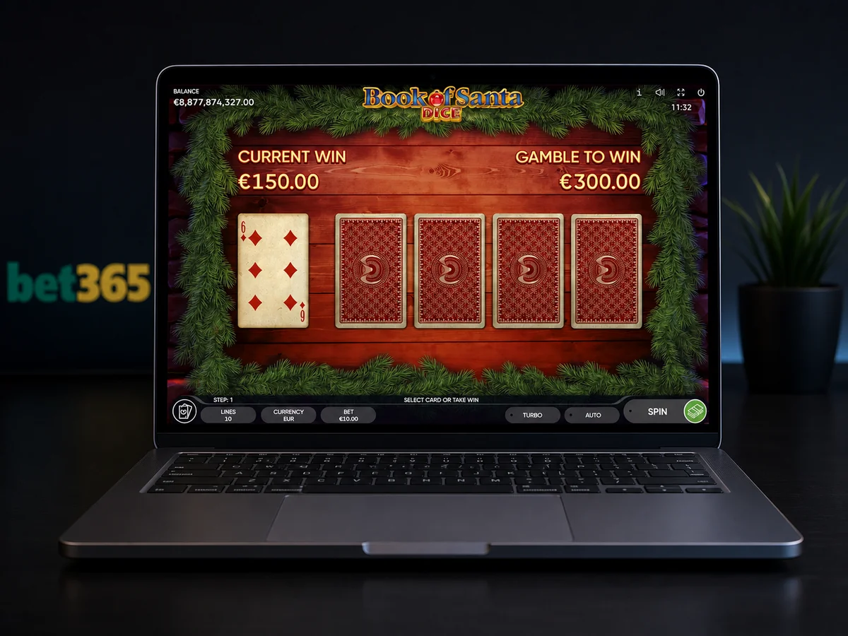 Book Of Santa in bet365 lobby
